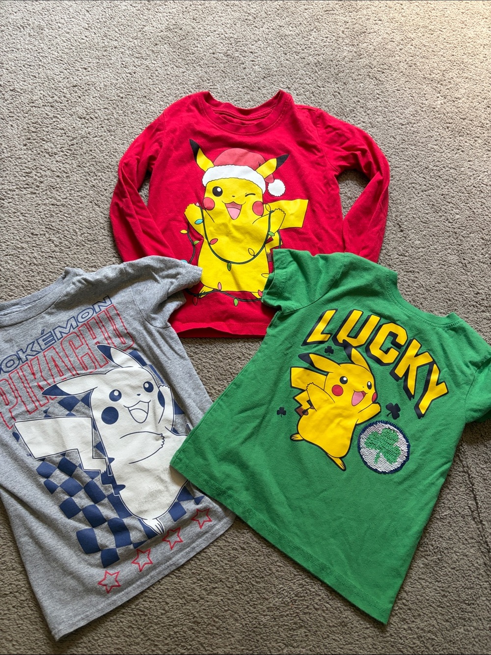 Pokemon holiday shirt bundle